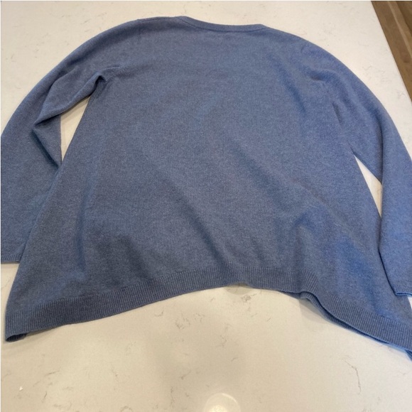 Vintage Brunello Cucinelli Blue Shark Bite
Soft Luxury Cashmere Sweater Large - Picture 6 of 9